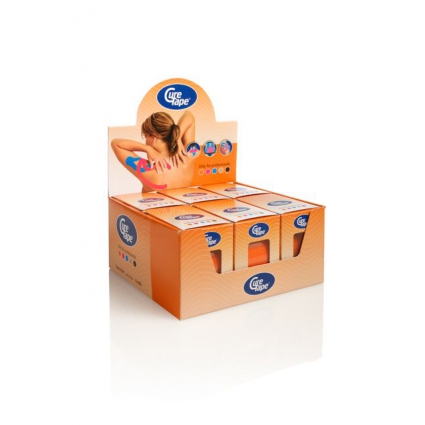 CureTape Classic kinesiotape - 5 cm x 5 m - oranje