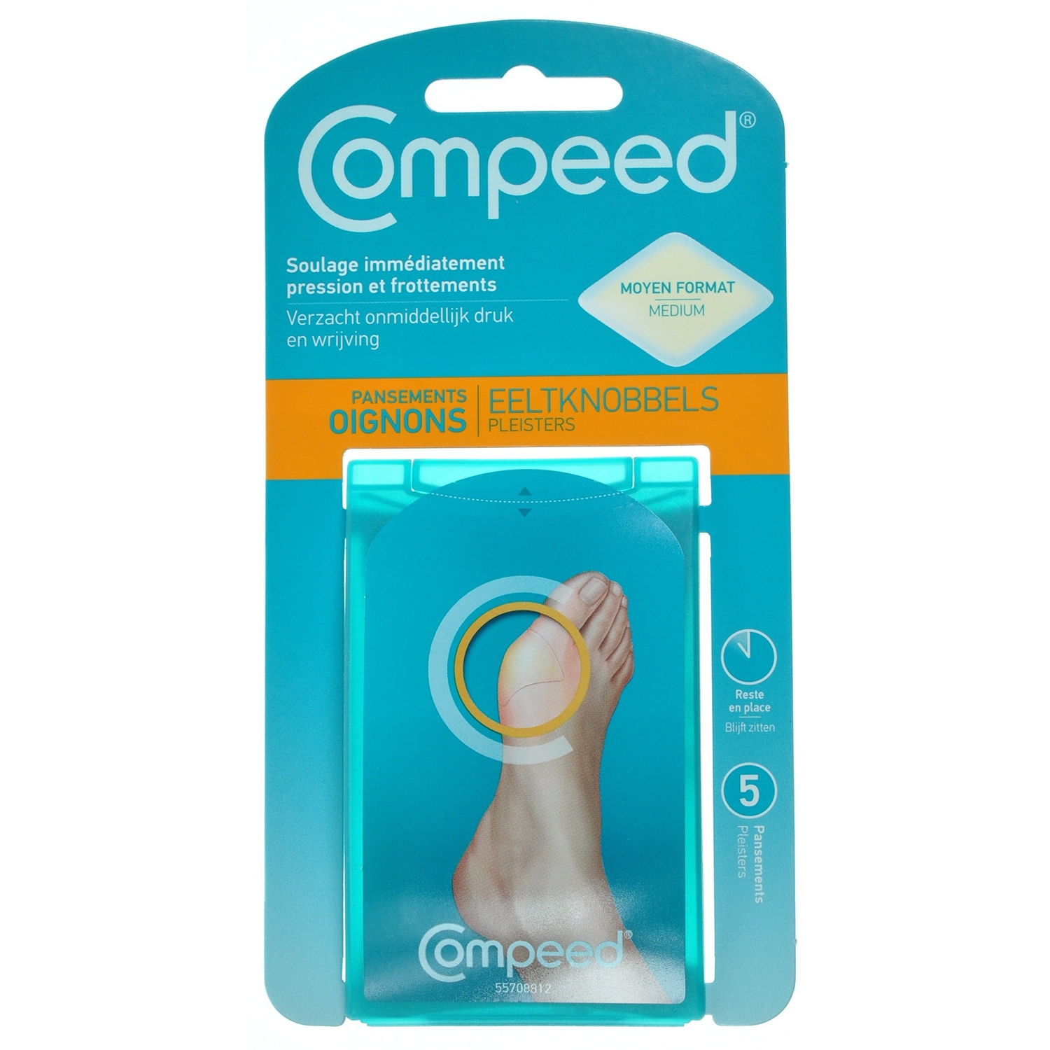 Compeed eeltknobbels - M (5 st)