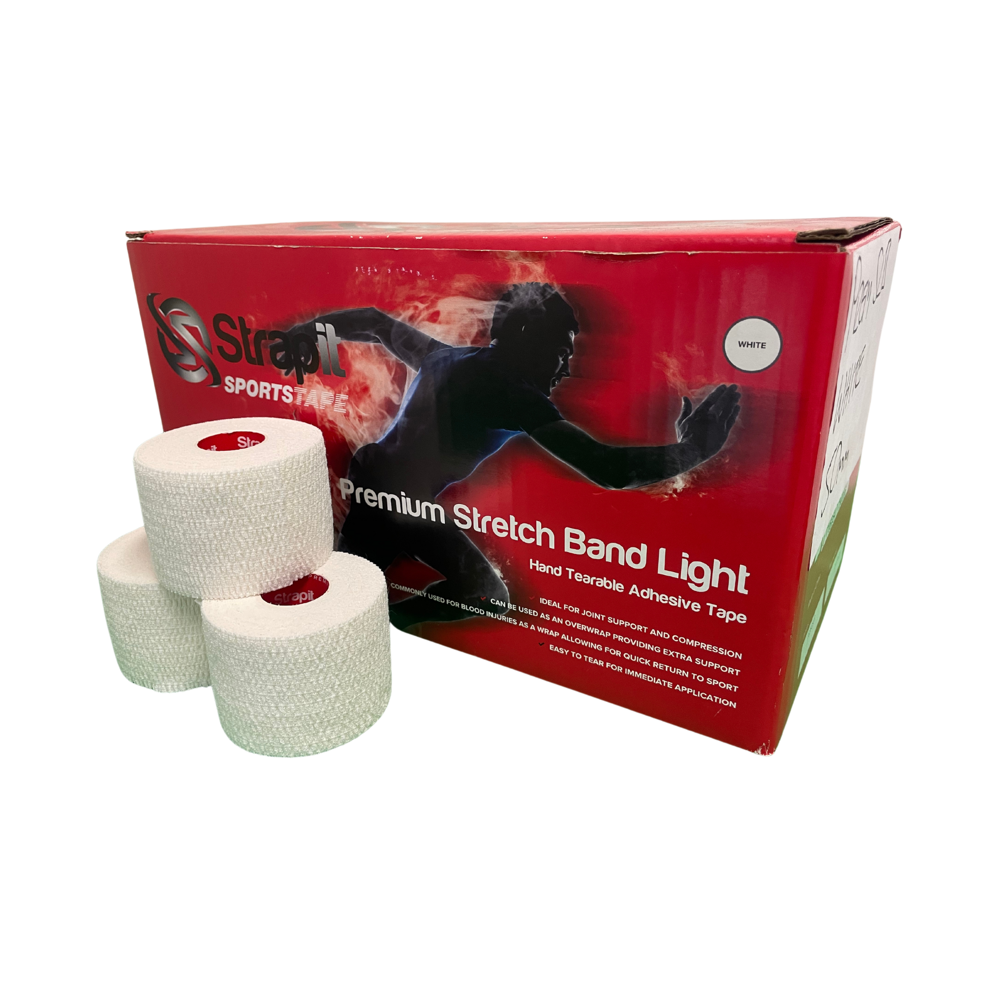 Strapit Premium Stretch Band Light - blanc