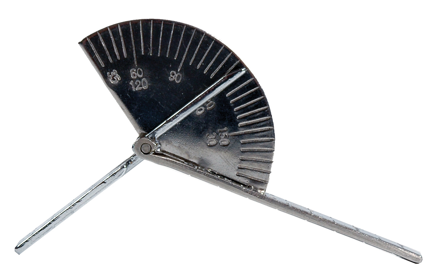 Goniometer vinger inox - 180° (per 5°)