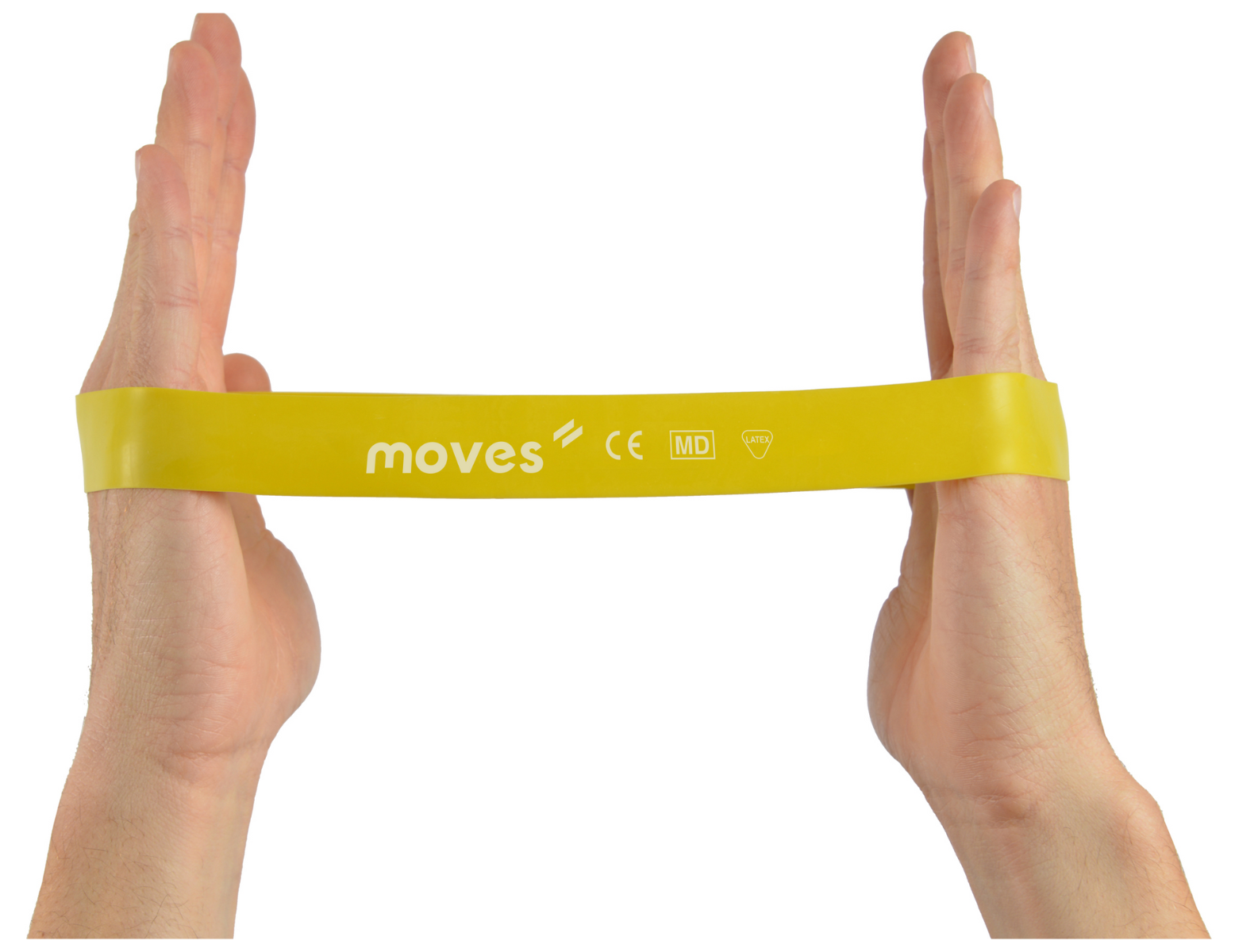 MoVeS mini loop - geel - licht - 30 x 2,5 cm