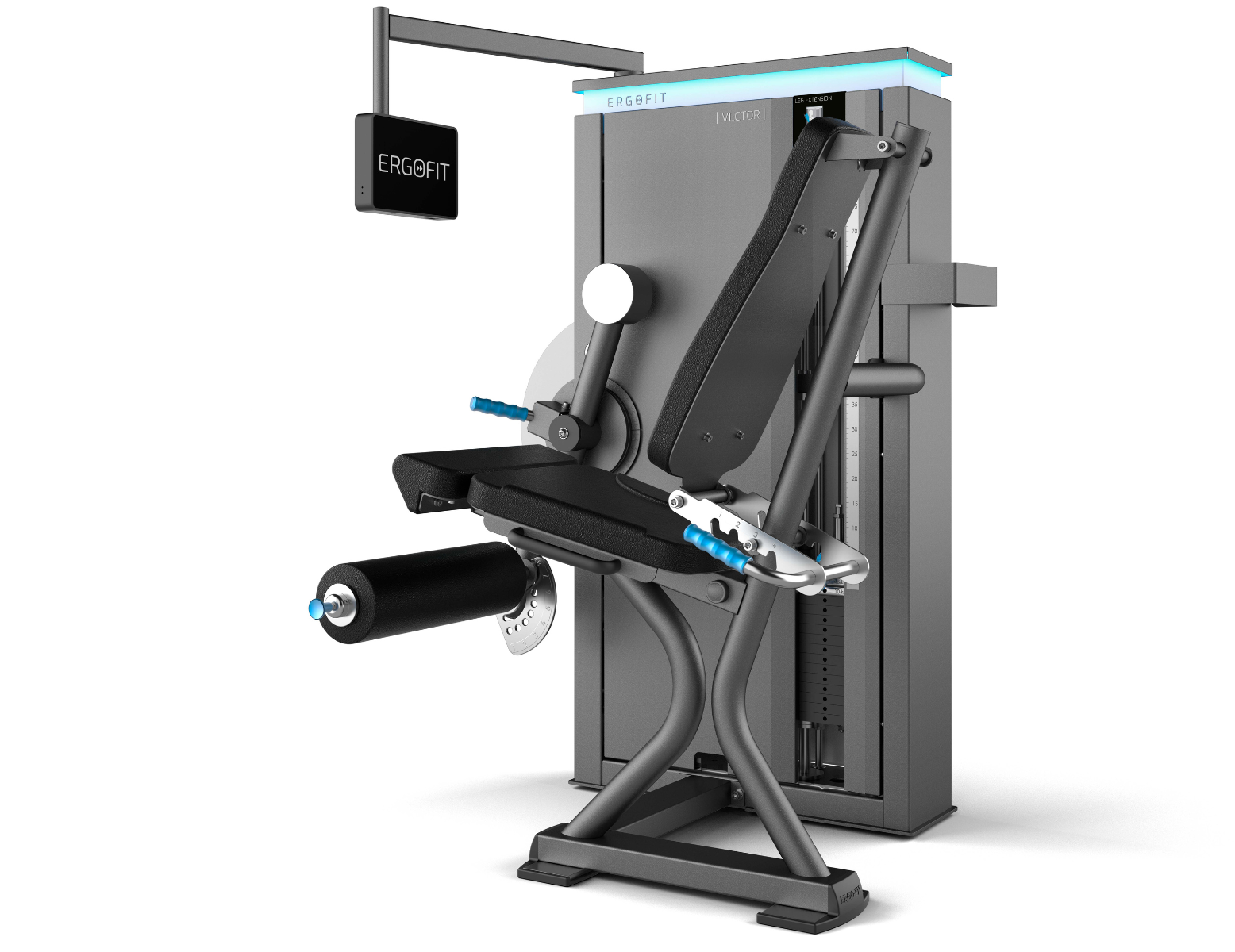 Ergofit Vector Leg Extension MED - antraciet