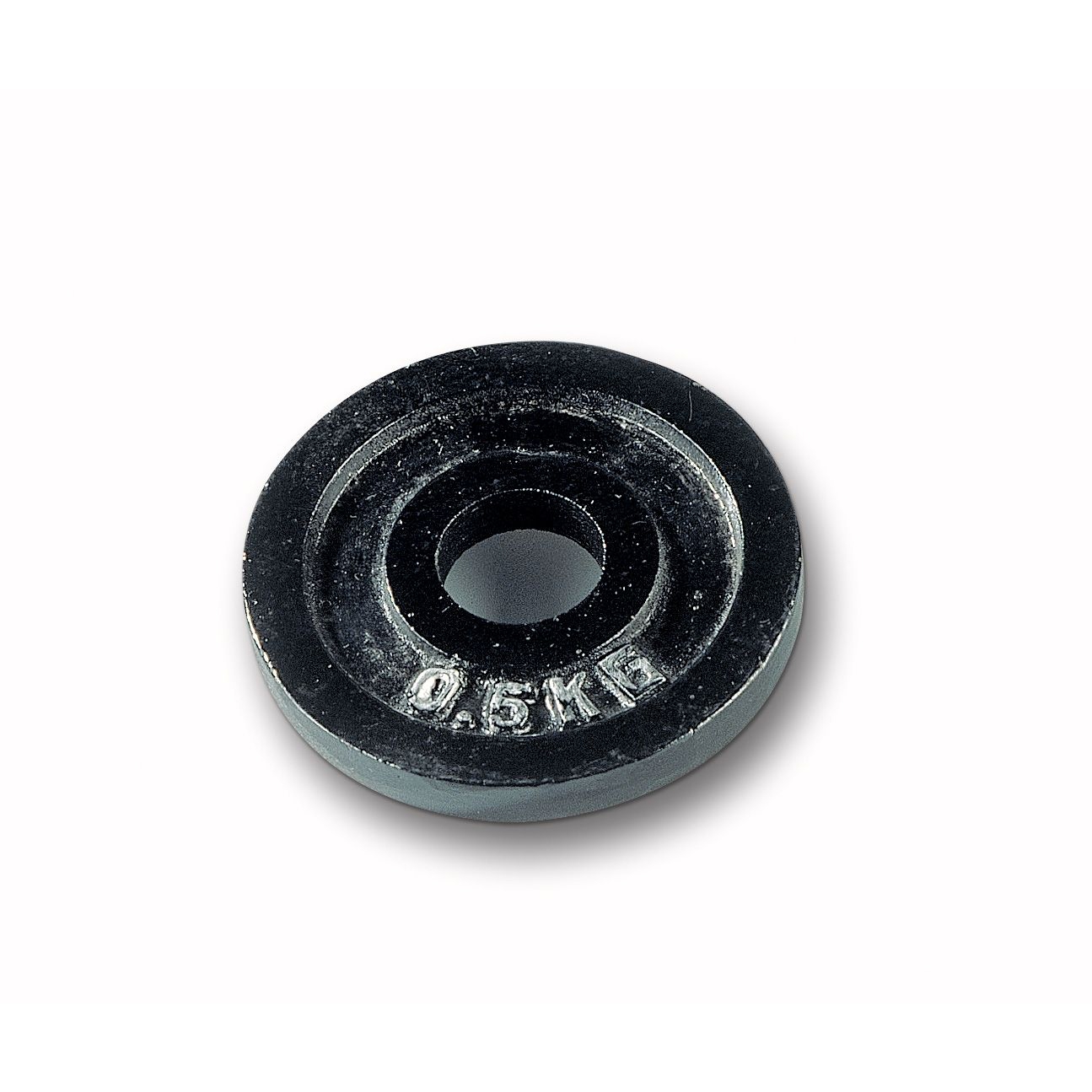 Disque metal - 0,5 kg - ouverture 30 mm - par paire