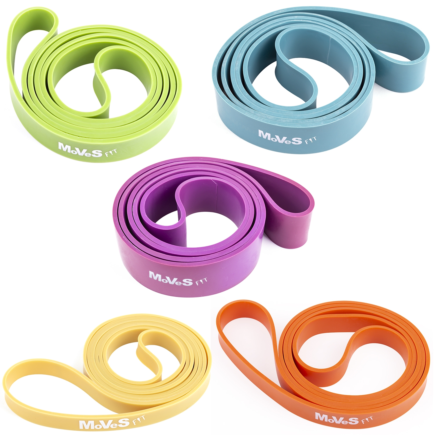 MoVeS super loop - perzik - licht - 104 cm