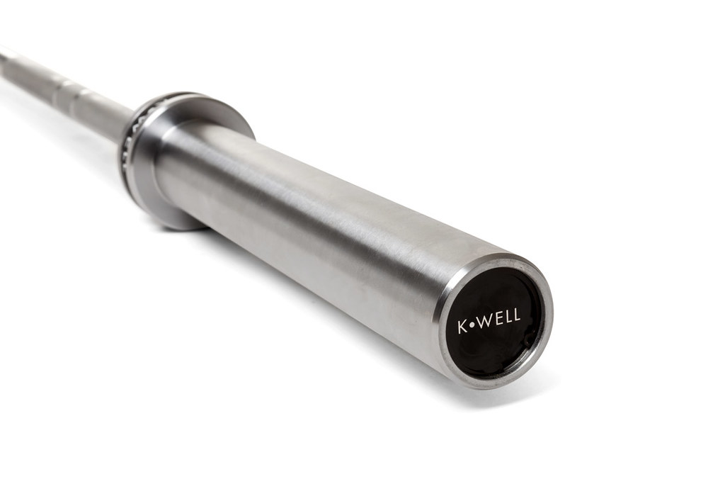 Kwell Barbell - Barre Olympique - 220 cm x 50 mm - 20 kg