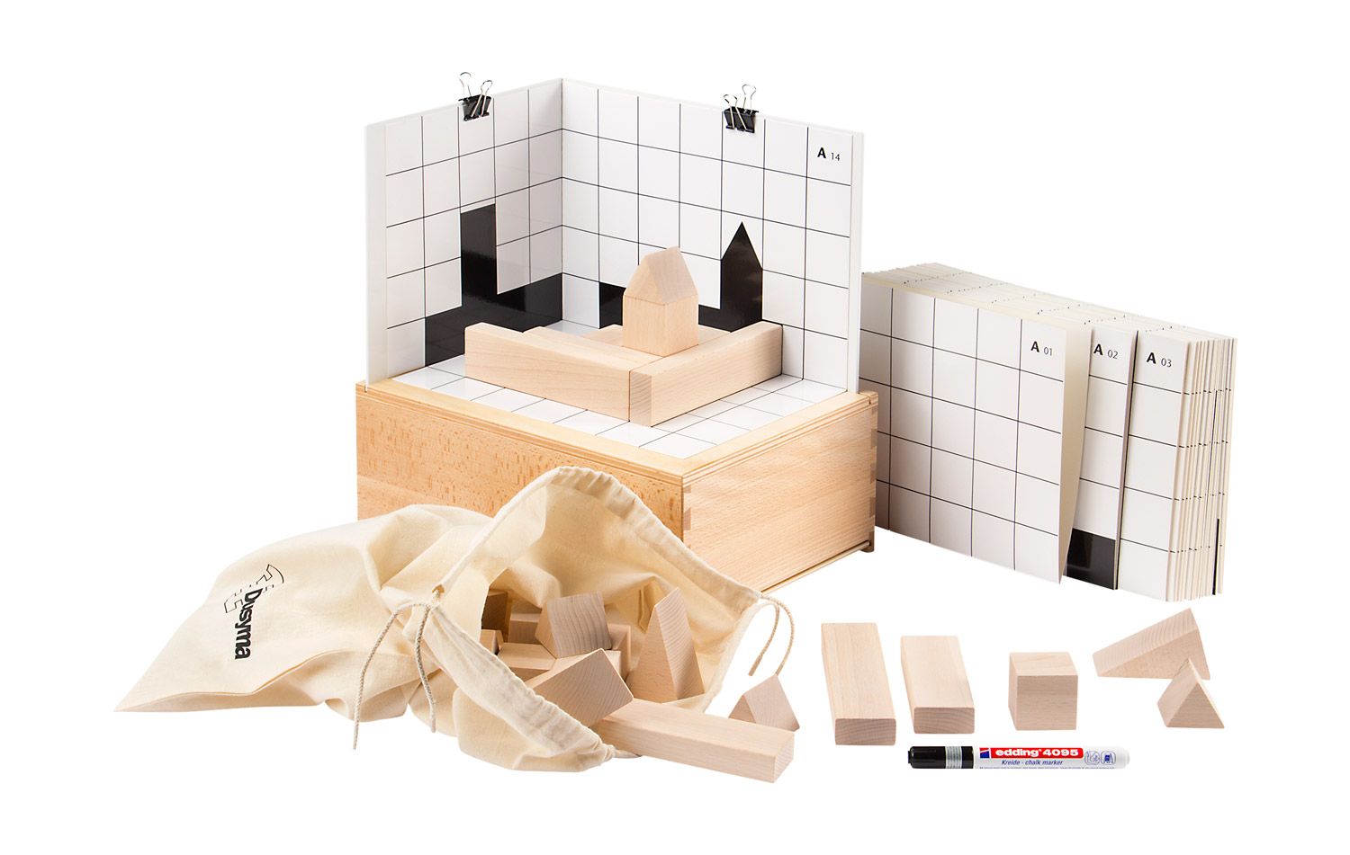 Schaduw bouwspel 3D basisset - 102753
