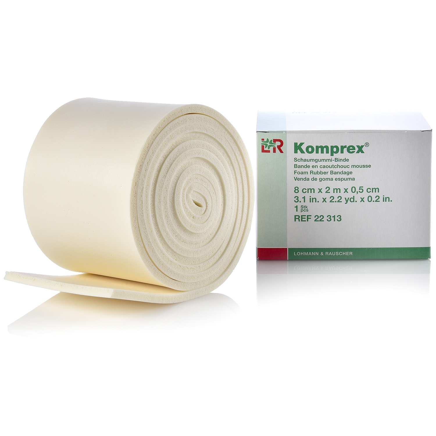 Komprex bande 8 x 0,5 cm x 2 m