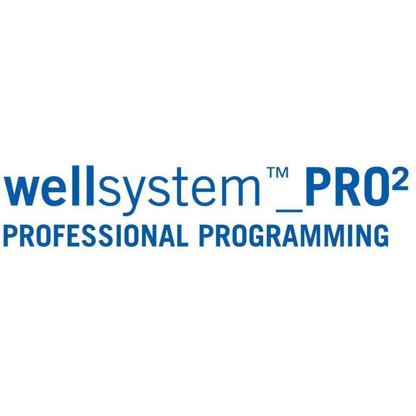 Wellsystem Pro² software, incl. chip card reader