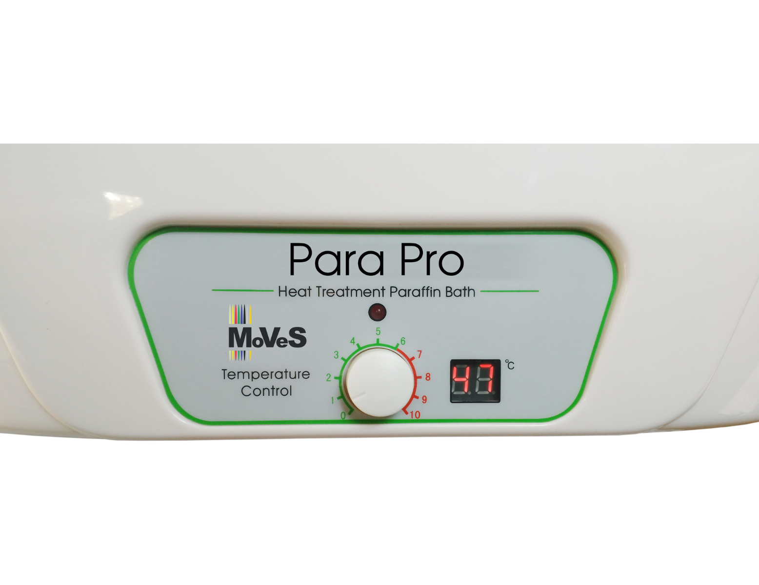 MoVeS Paraffinebad Pro + Paraffineparels (2,5 kg) - wit