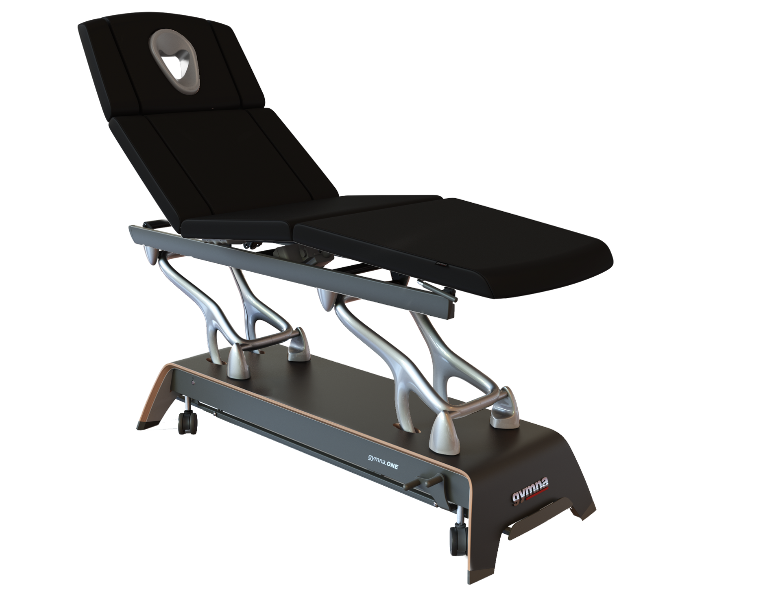 gymna.ONE Q8, Zwart/Zilver, LED - Ink Black