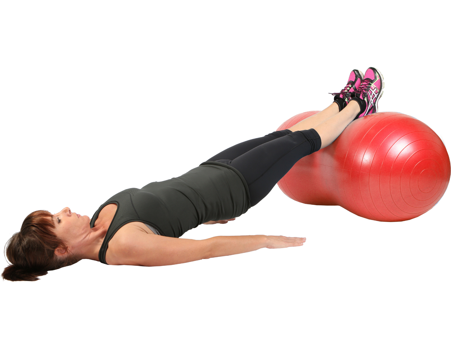 Peanut Ball MoVeS - 50 cm x 100 cm - Rood