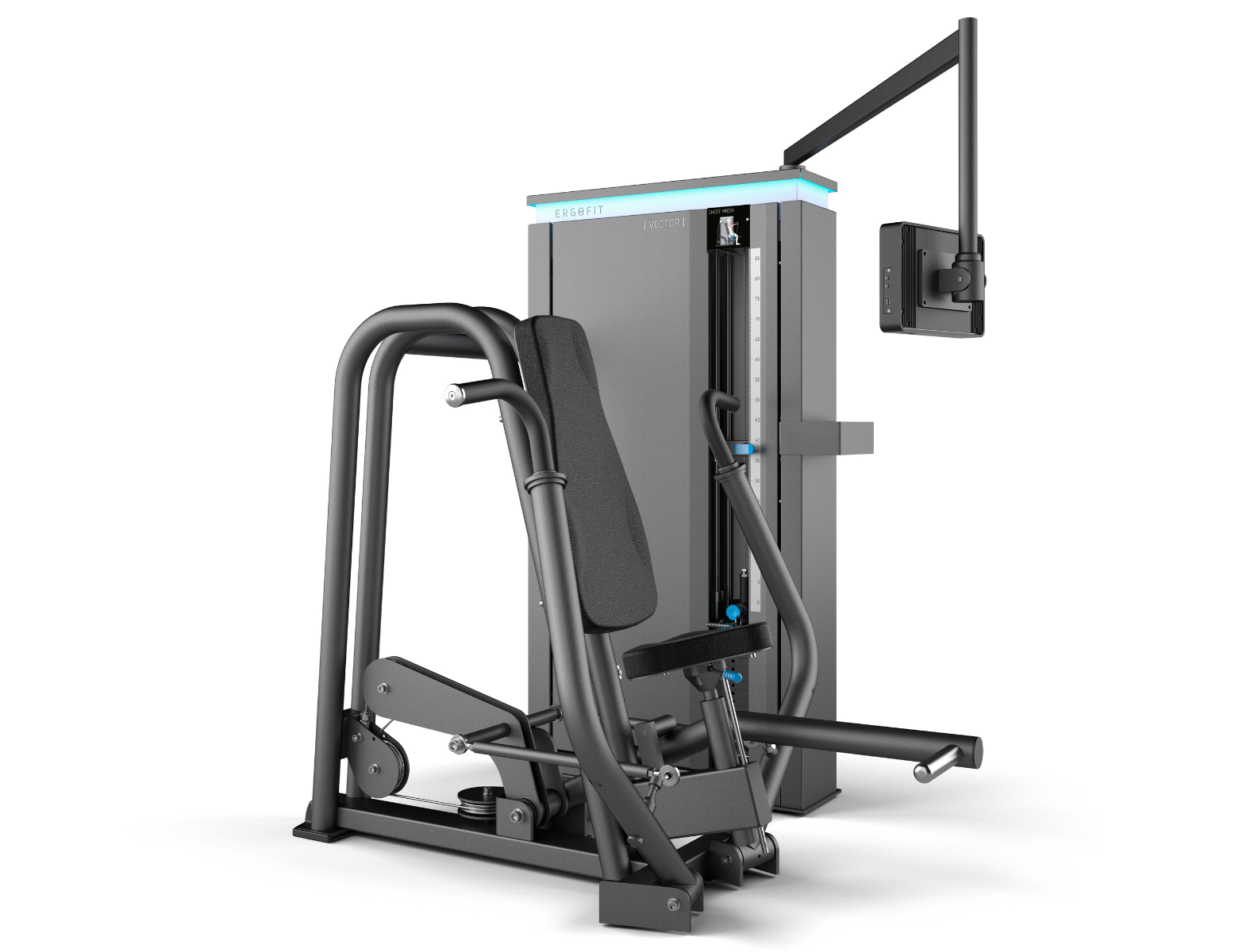 Ergofit Vector Chest Press MED - blanc