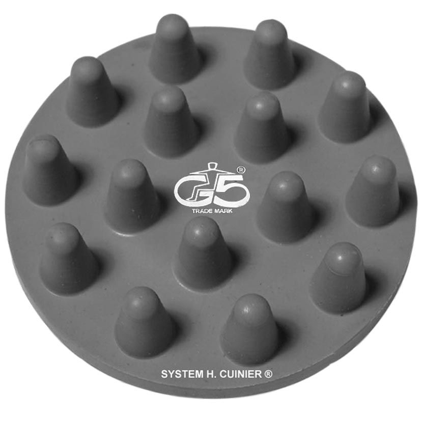 Patin p. G5 - no. 217SD - demi-sphère silicone