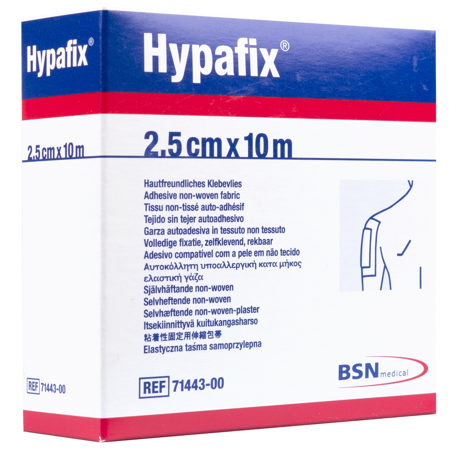 Hypafix - 2,5 cm x 10 m