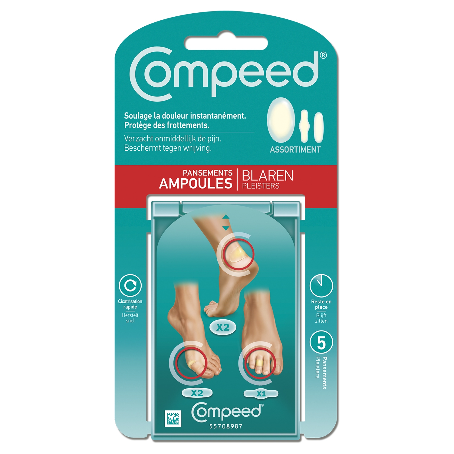 Compeed Ampoules mix (5 pcs)