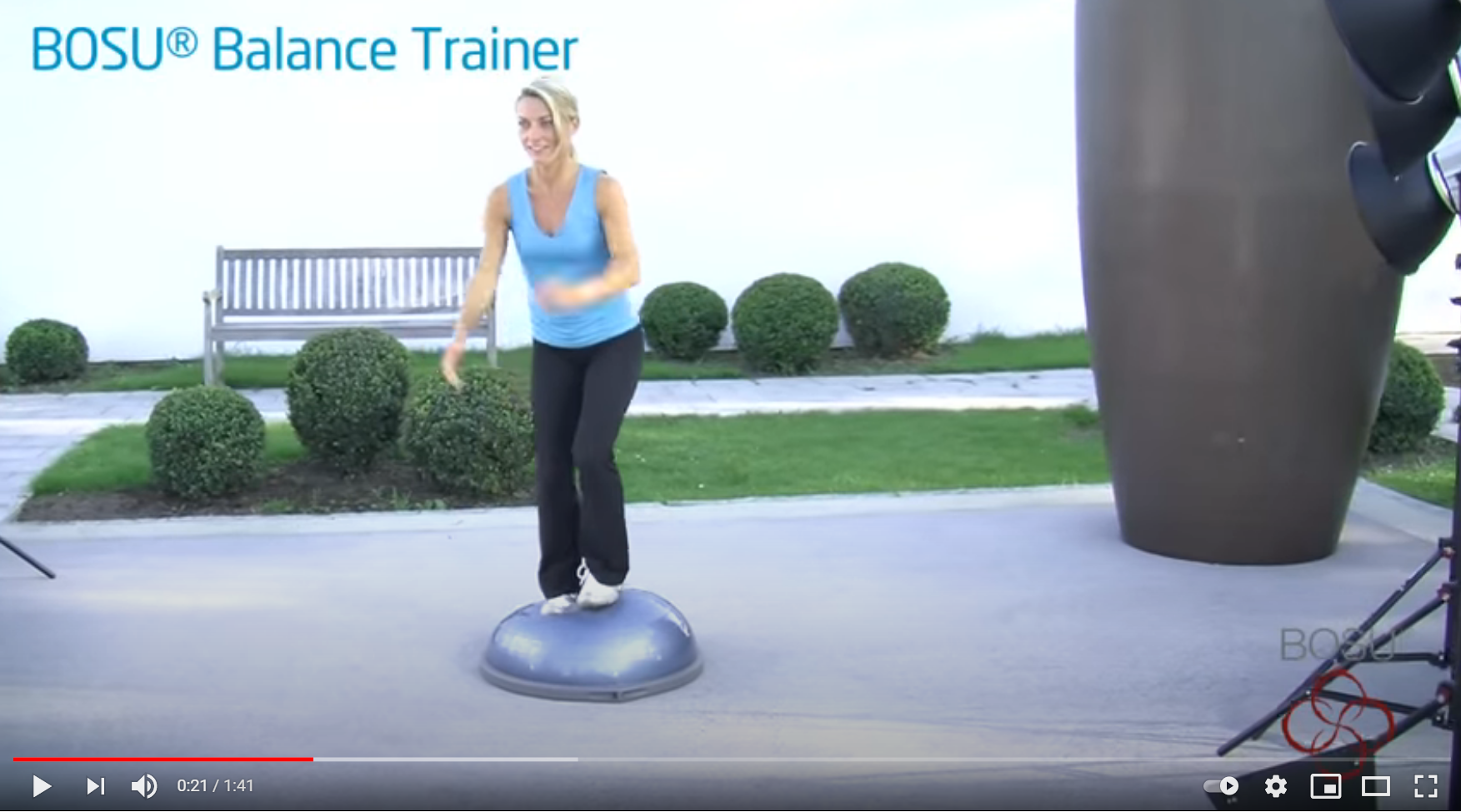 Bosu balance trainer PRO edition