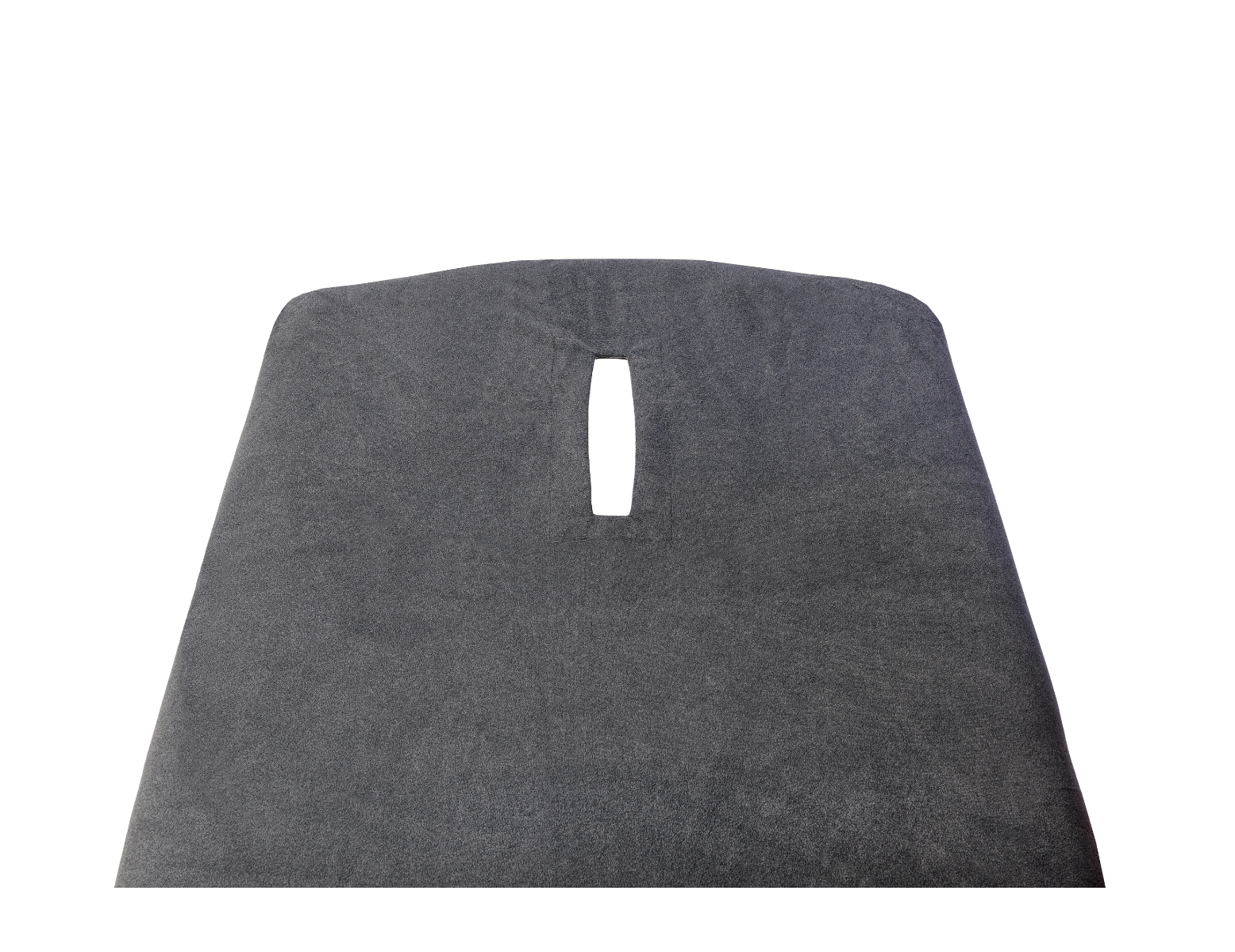 Hoes desinfecteerbaar tafel universele neusopening - Soft Touch HygienePRO - donkergrijs