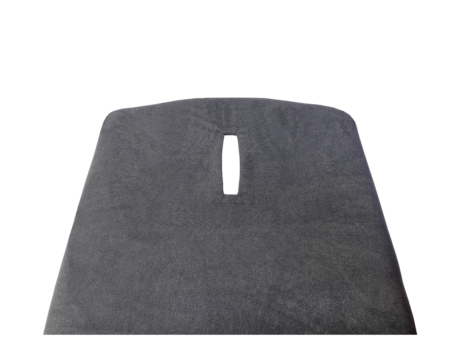 HygiènePRO Housse désinfectable table ouverture universelle - Soft Touch - gris foncé/charcoal