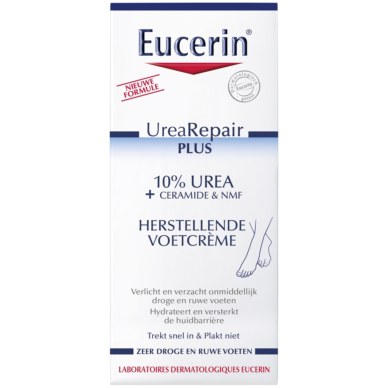 Eucerin Urearepair plus crème pour les pied réparatrice - 10 % Urée - 100 ml