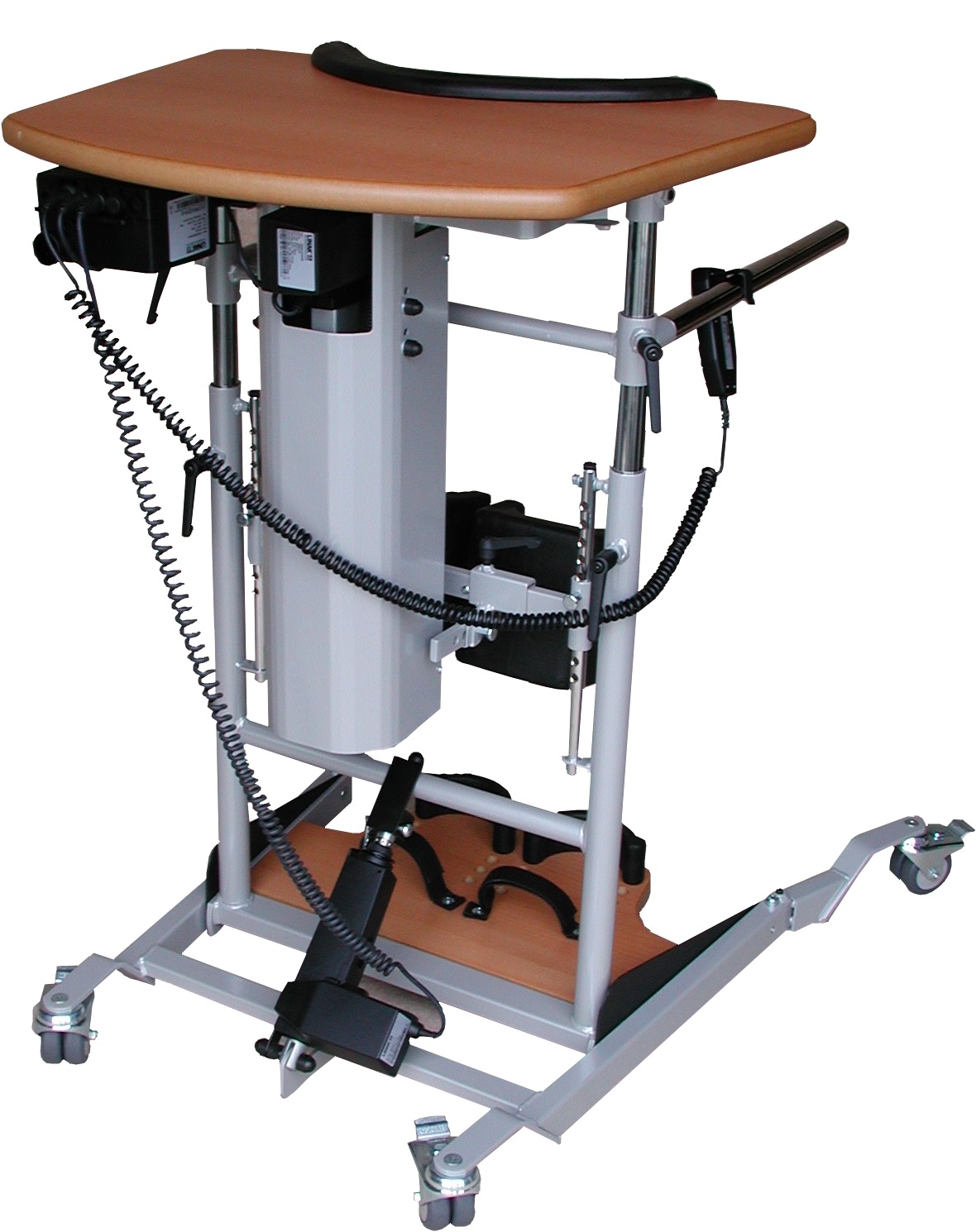 Statafel Levaflex blauw - elektrisch - incl. 1 tilband