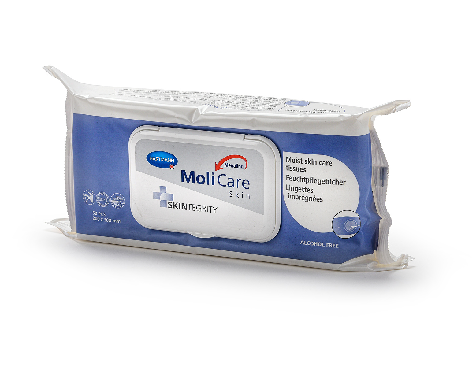 Molicare skin doekjes vochtig (50 st)