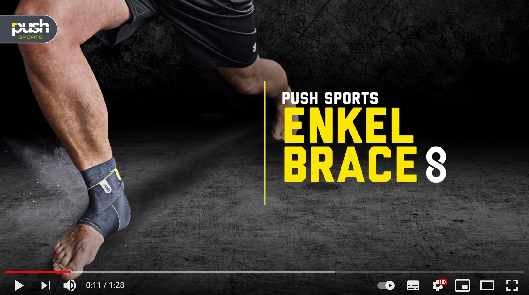 Push Sports Enkelbrace 8 M Rechts