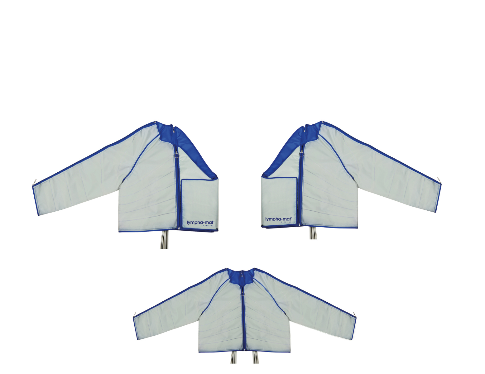 Jacket Lympha-mat - rechts - grijs - connector grijs