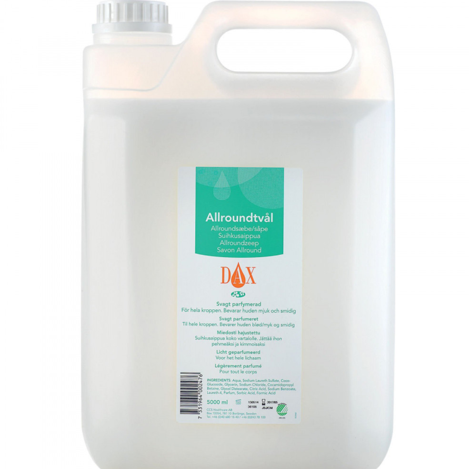 Dax allroundzeep ph 5,5 - 5 l