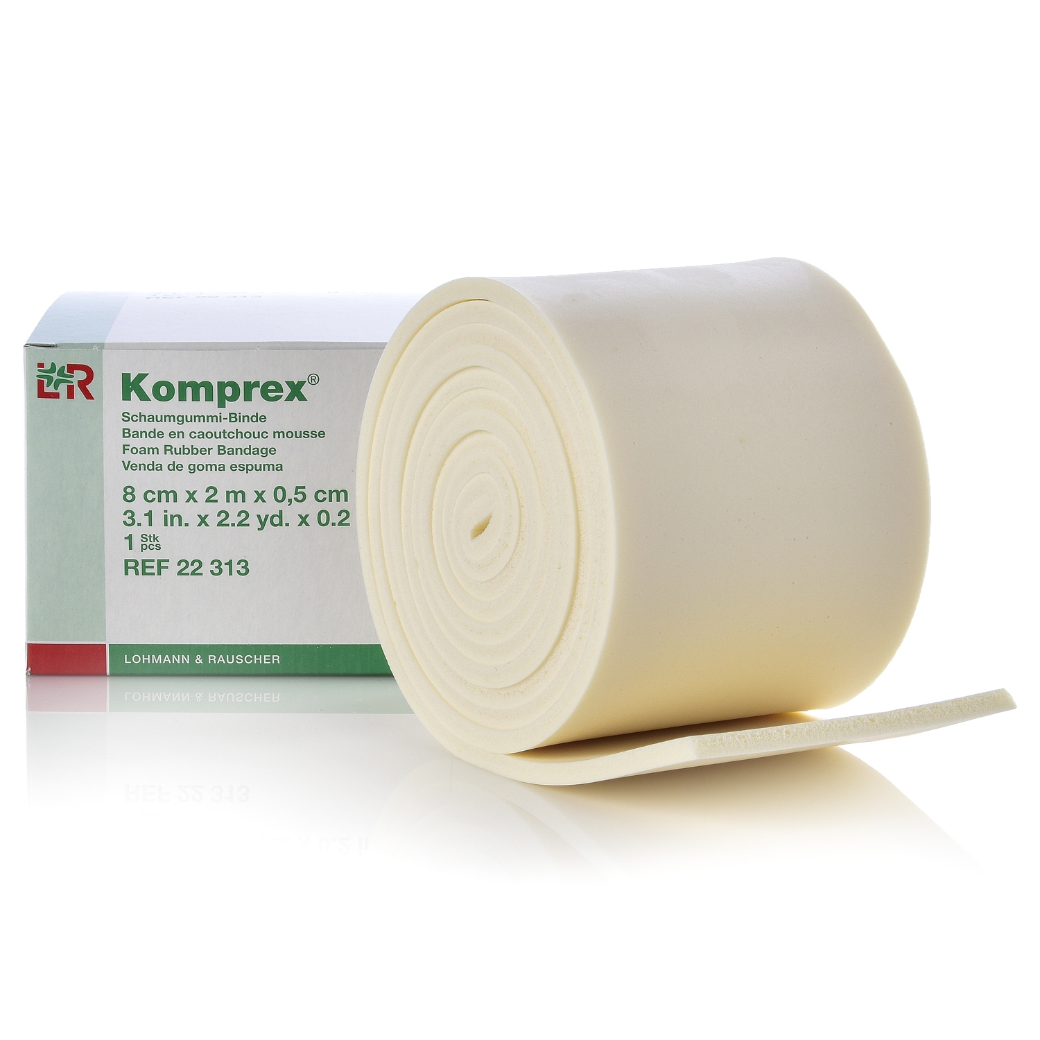 Komprex bande 8 x 0,5 cm x 2 m