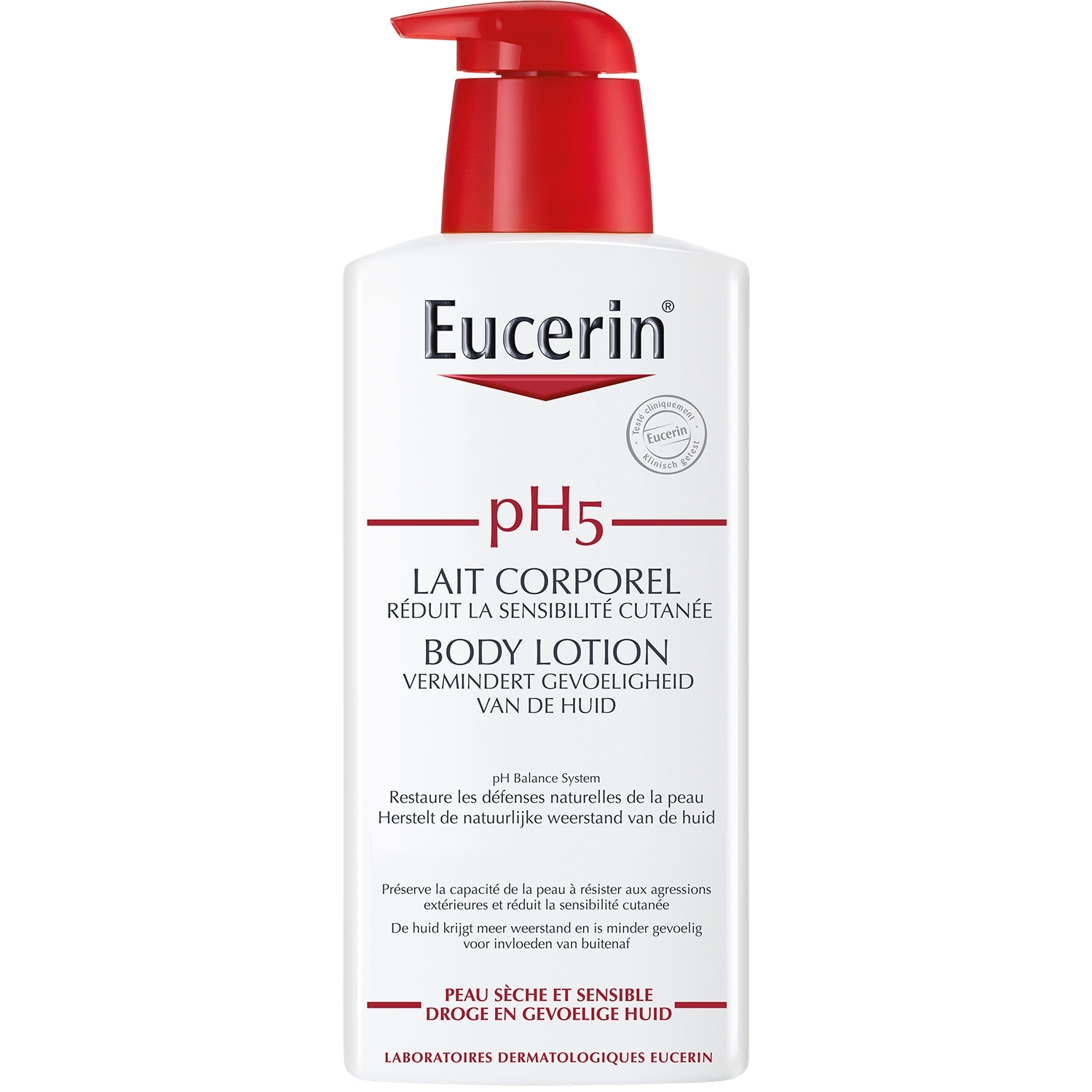 Eucerin pH5 body lotion avec pompe - 400 ml