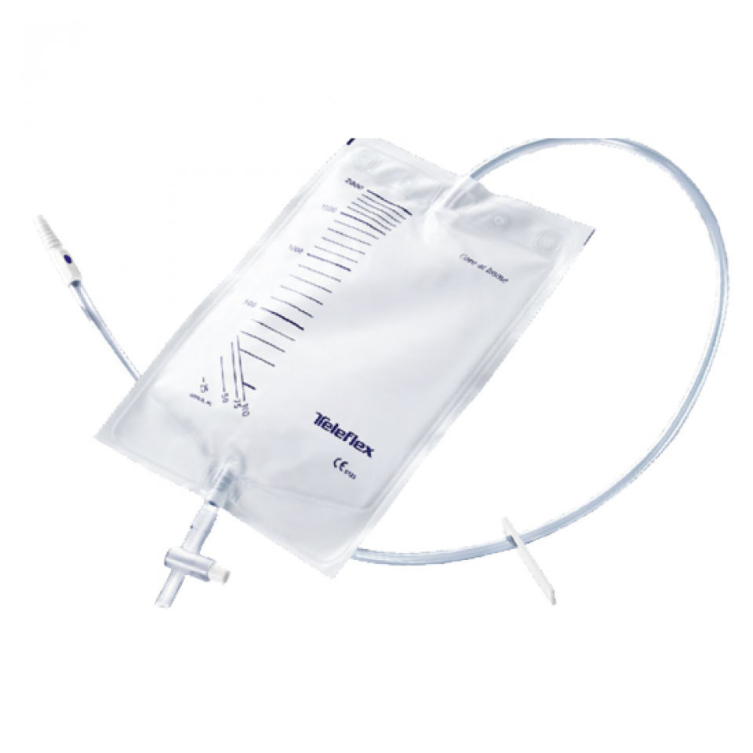 Ruche bed-urinezak met afvoer v. man-vrouw - 2000 cc (10 st)