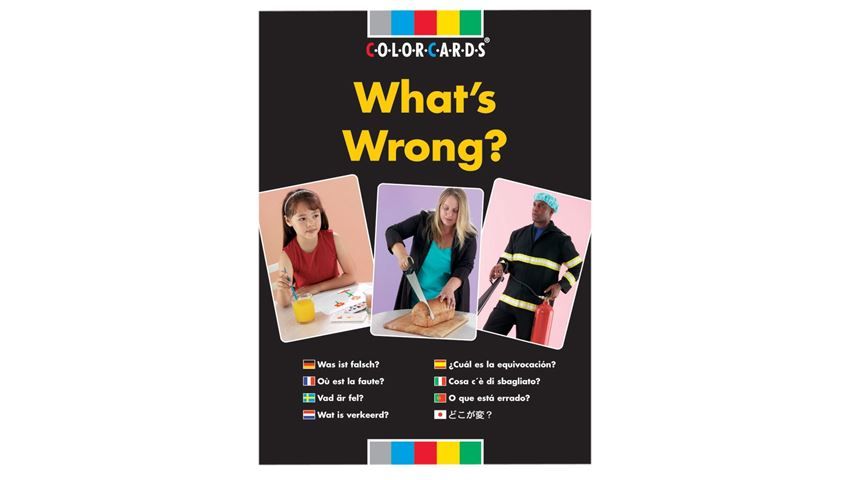 Wat is er verkeerd? ColorCards basisset -- 001-5382