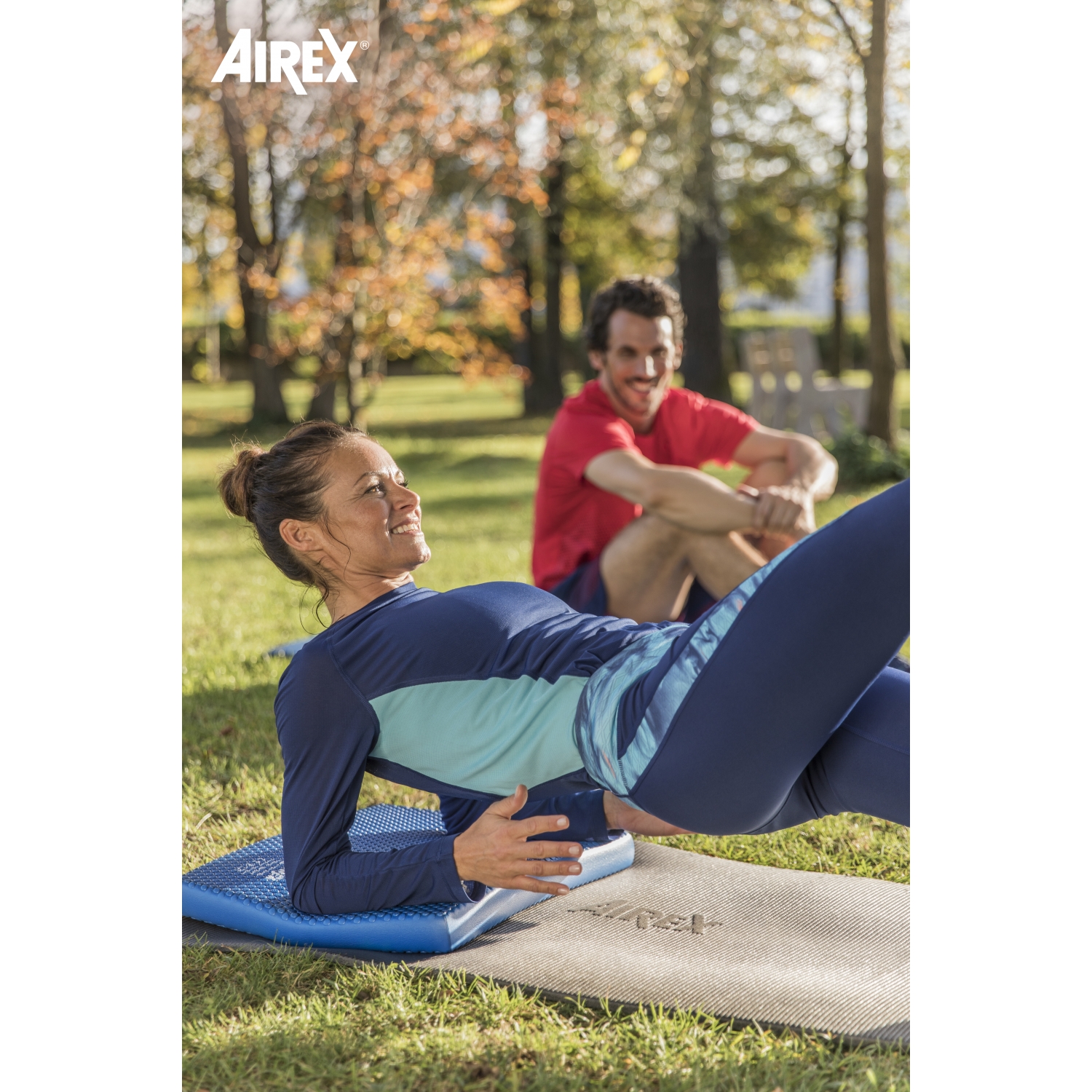 Airex Balance Pad Solid - 46 x 41 x 5 cm - koningsblauw