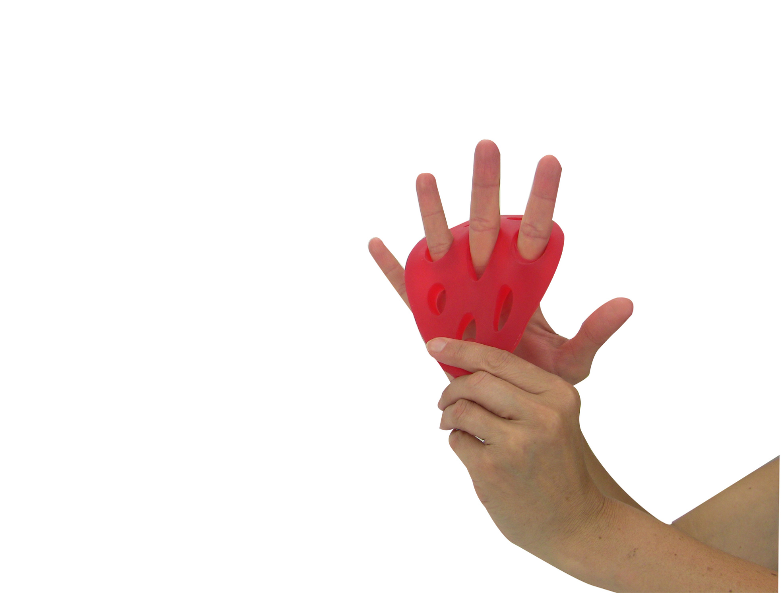 Thera-Band Hand Xtrainers - medium - rouge