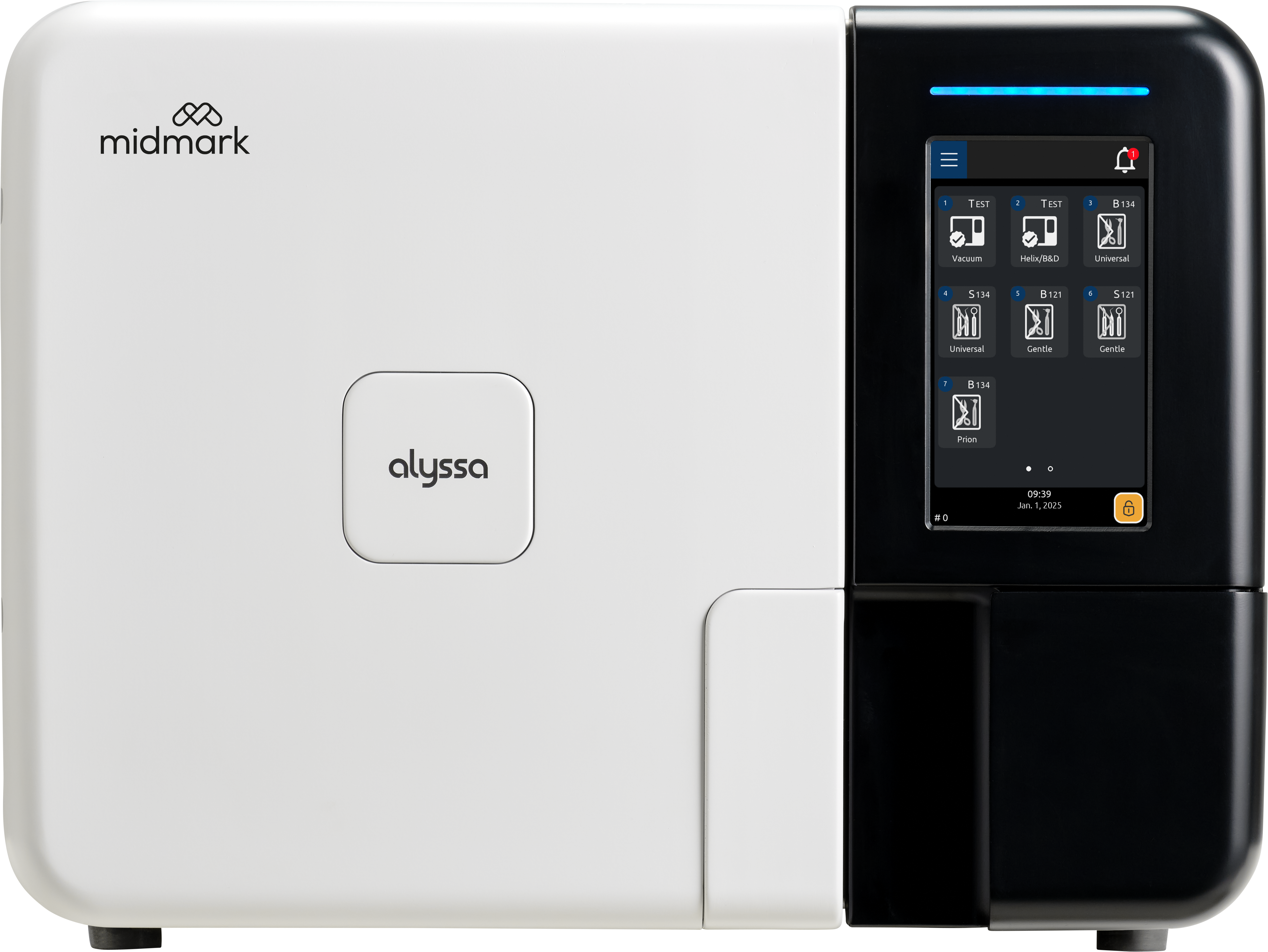Midmark Alyssa autoclaaf met USB