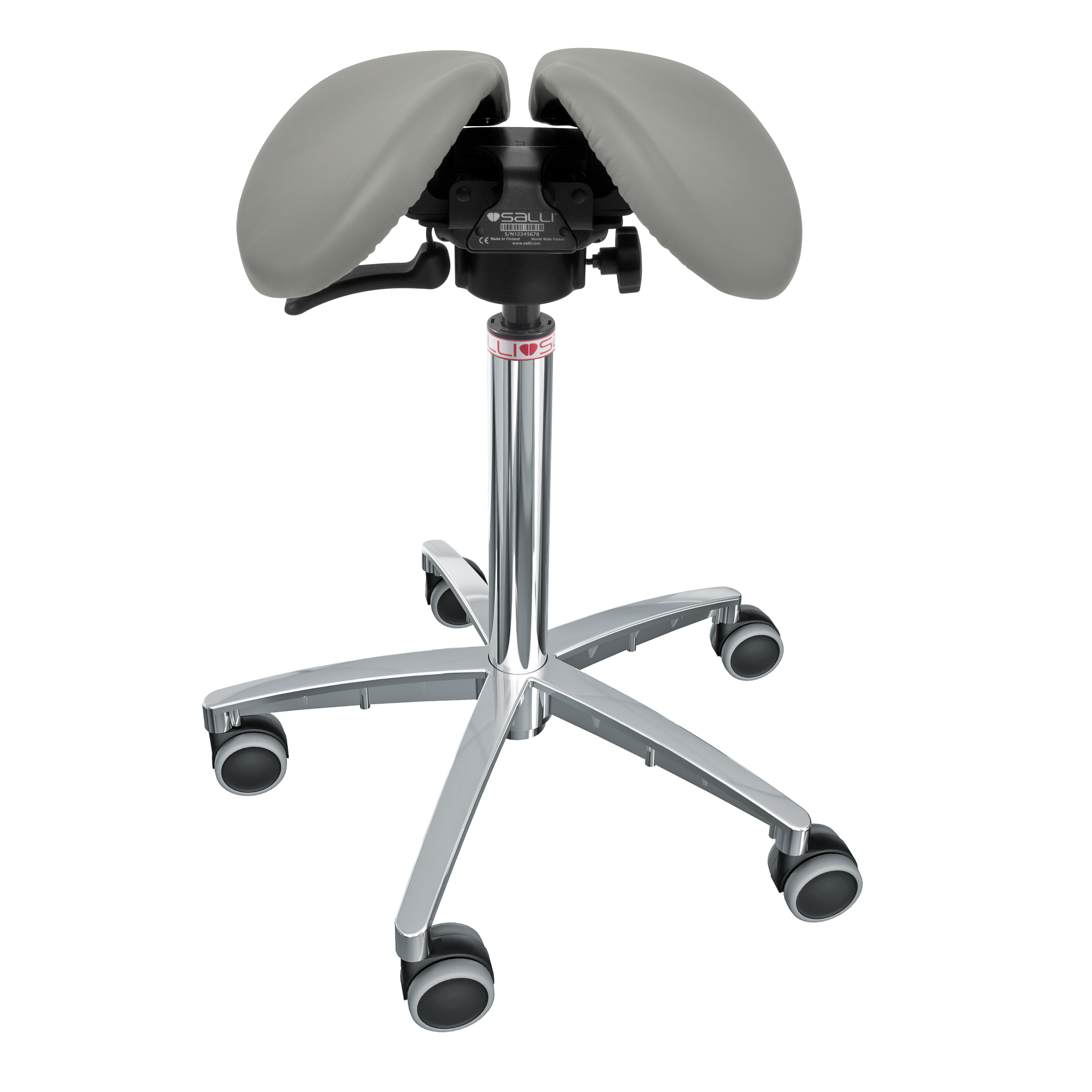 uuu Salli SwingFit sellette d'assise - gris clair