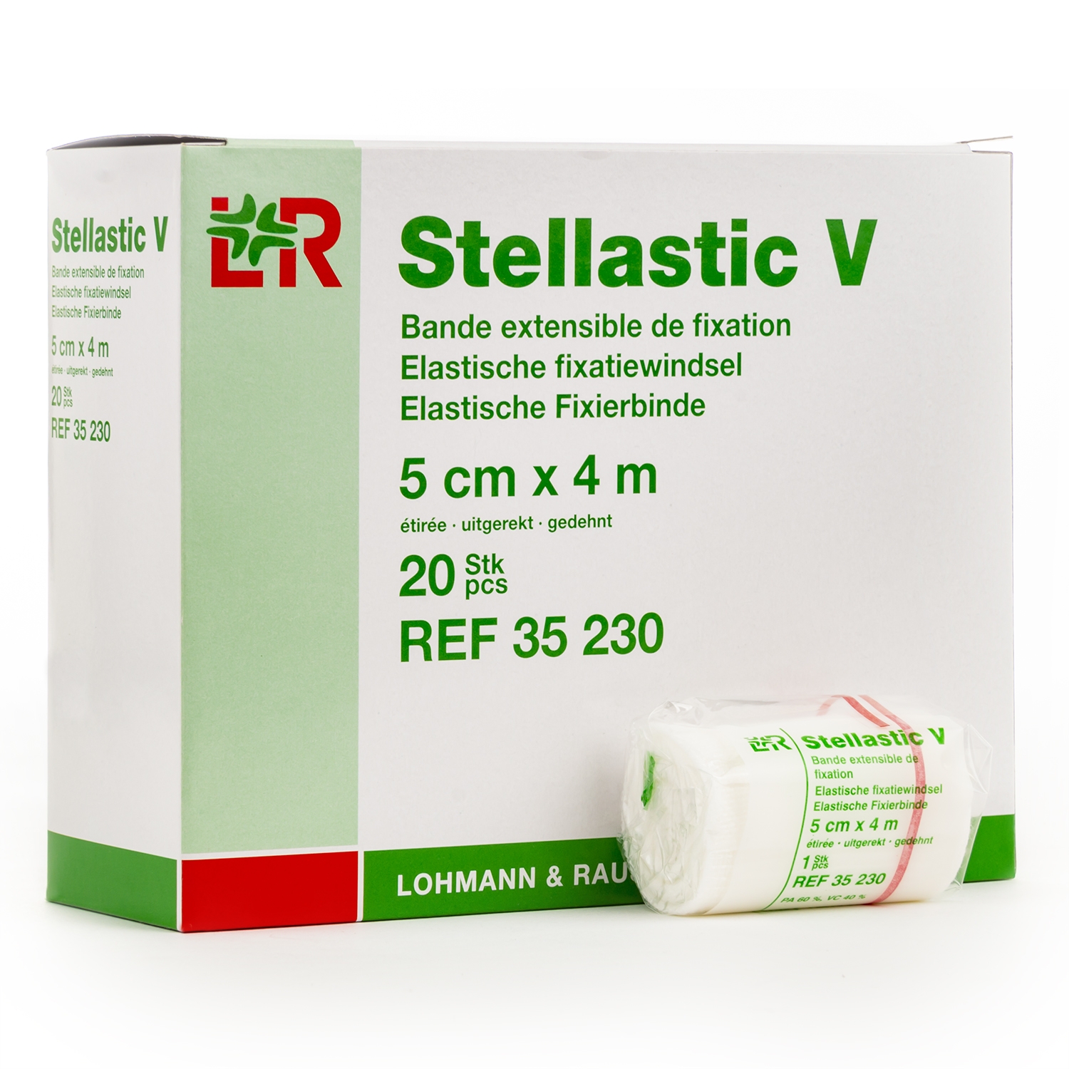Stellastic V individueel verpakt rol - 4 m (20 st)