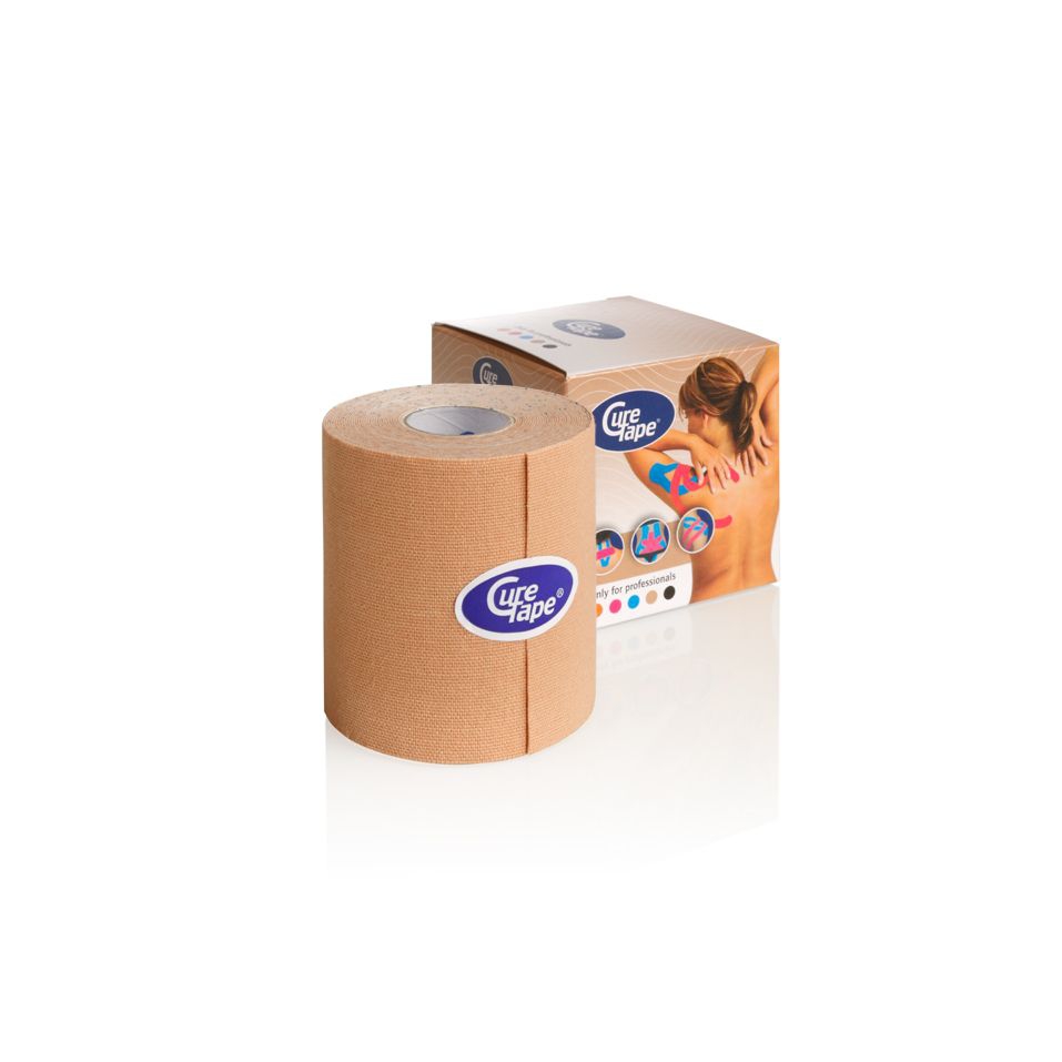 CureTape Classic kinésiologique - 7,5 cm x 5 m - beige