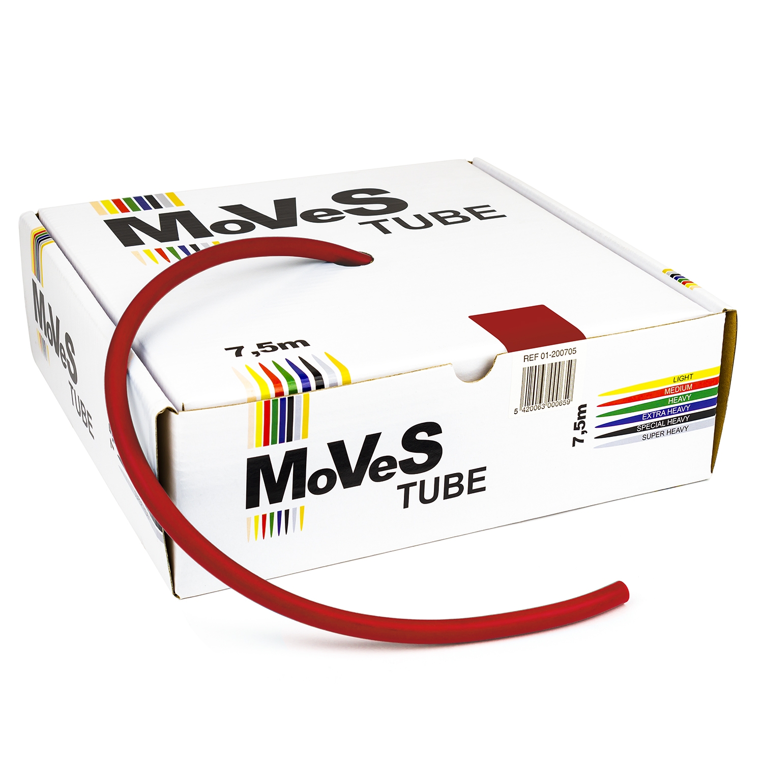 MoVeS Tubes - noir/spécial fort - 7,5 m