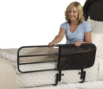 Bedsponde - transferhulp aanpasbaar 65-105 cm Stander neerklapbaar