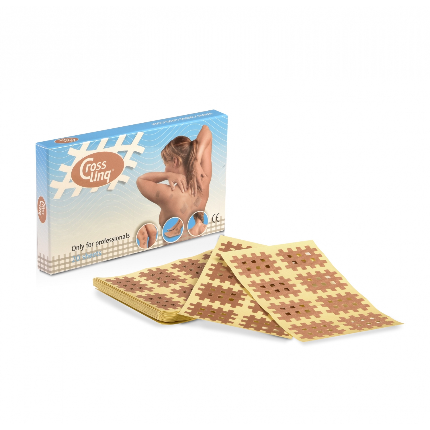 Cross Linq - beige (20 x 8 st)