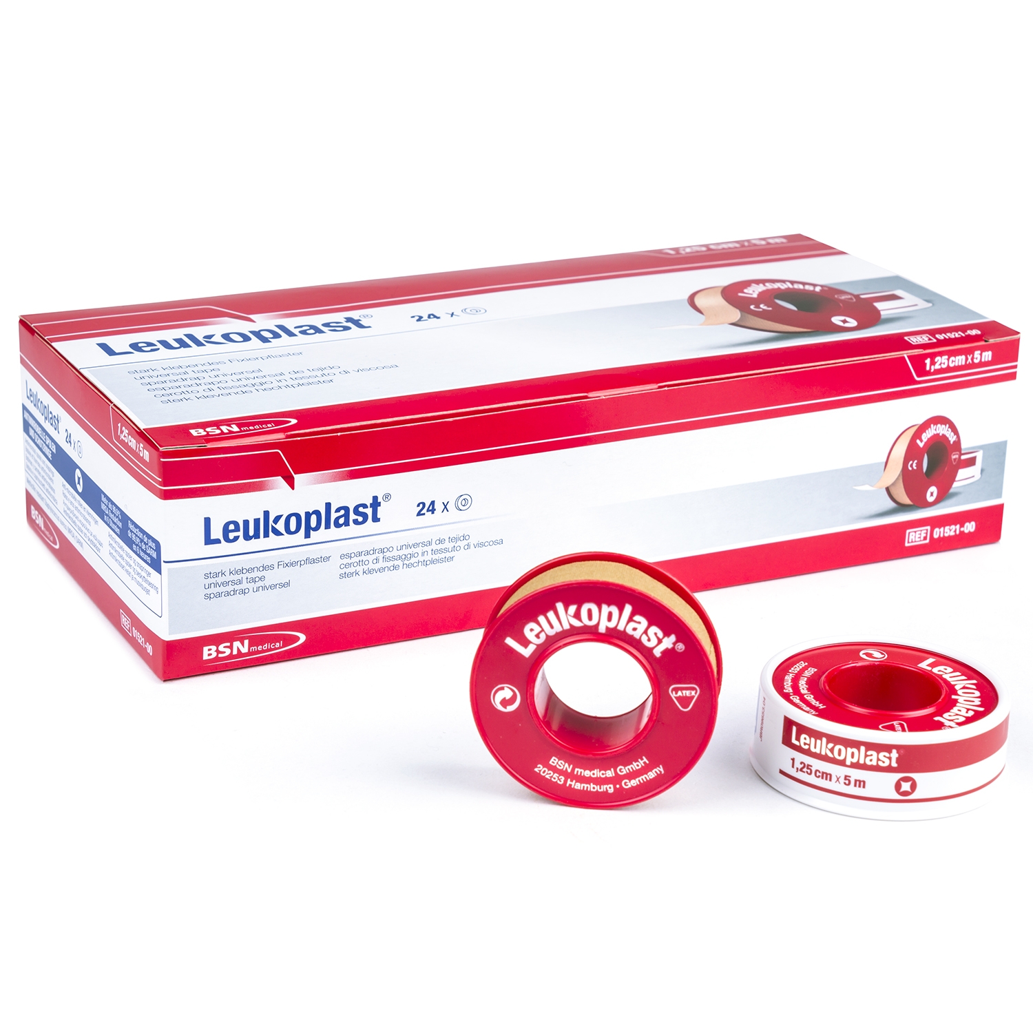 Leukoplast avec couvercle - rol - 5 m