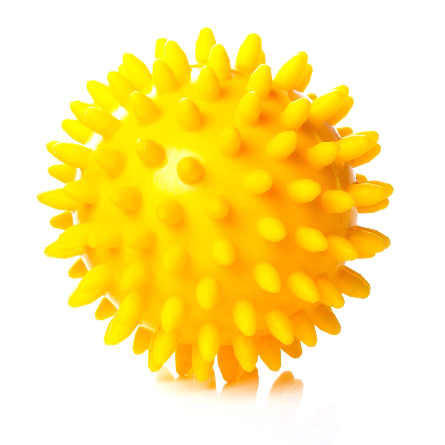 Artzt Vitality balle de massage - 8 cm - jaune (2 pcs)