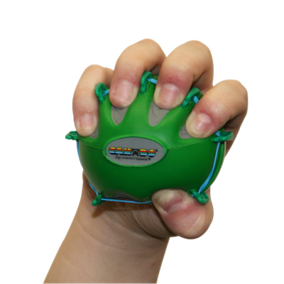 Balle d'exercice Digi-extend et hand squeeze - moyen - vert - par pièce