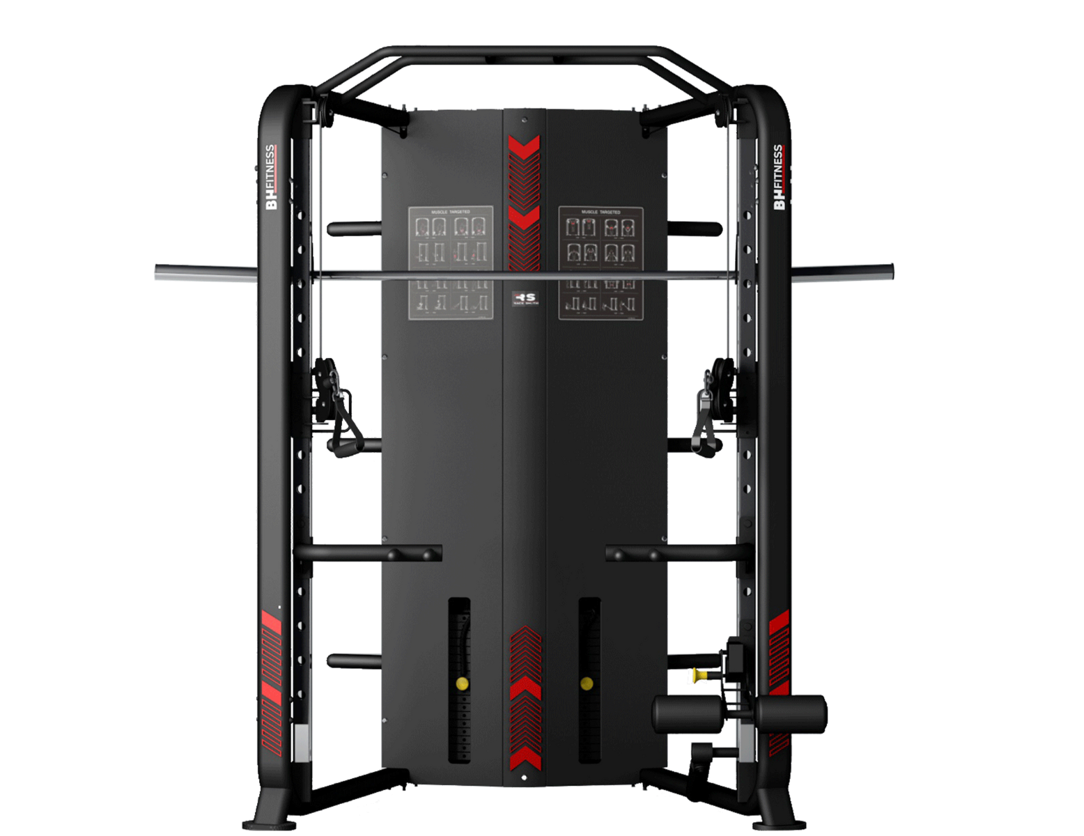 BH Smith rack met steekgewichten - excl. gewichtsschijven