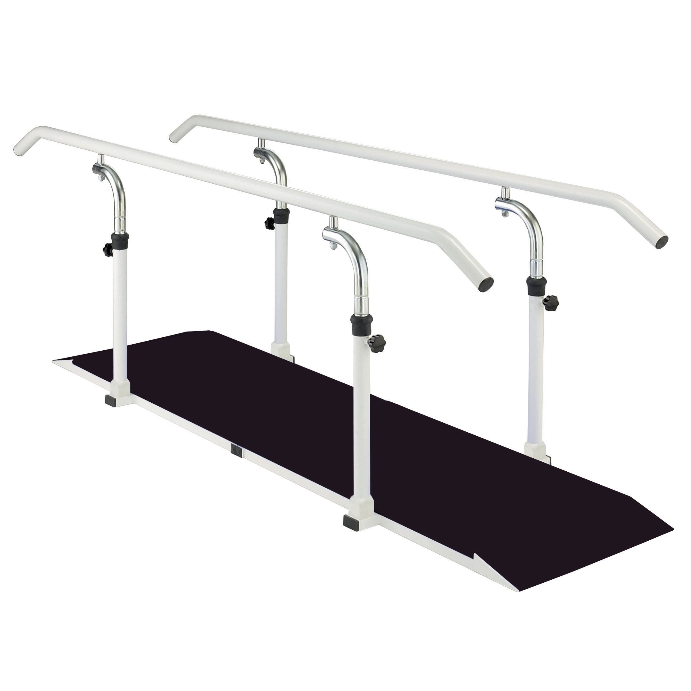 Barres paralleles plancher - 4 m - largeur 36 - 87 cm - hauteur 78 - 104 cm