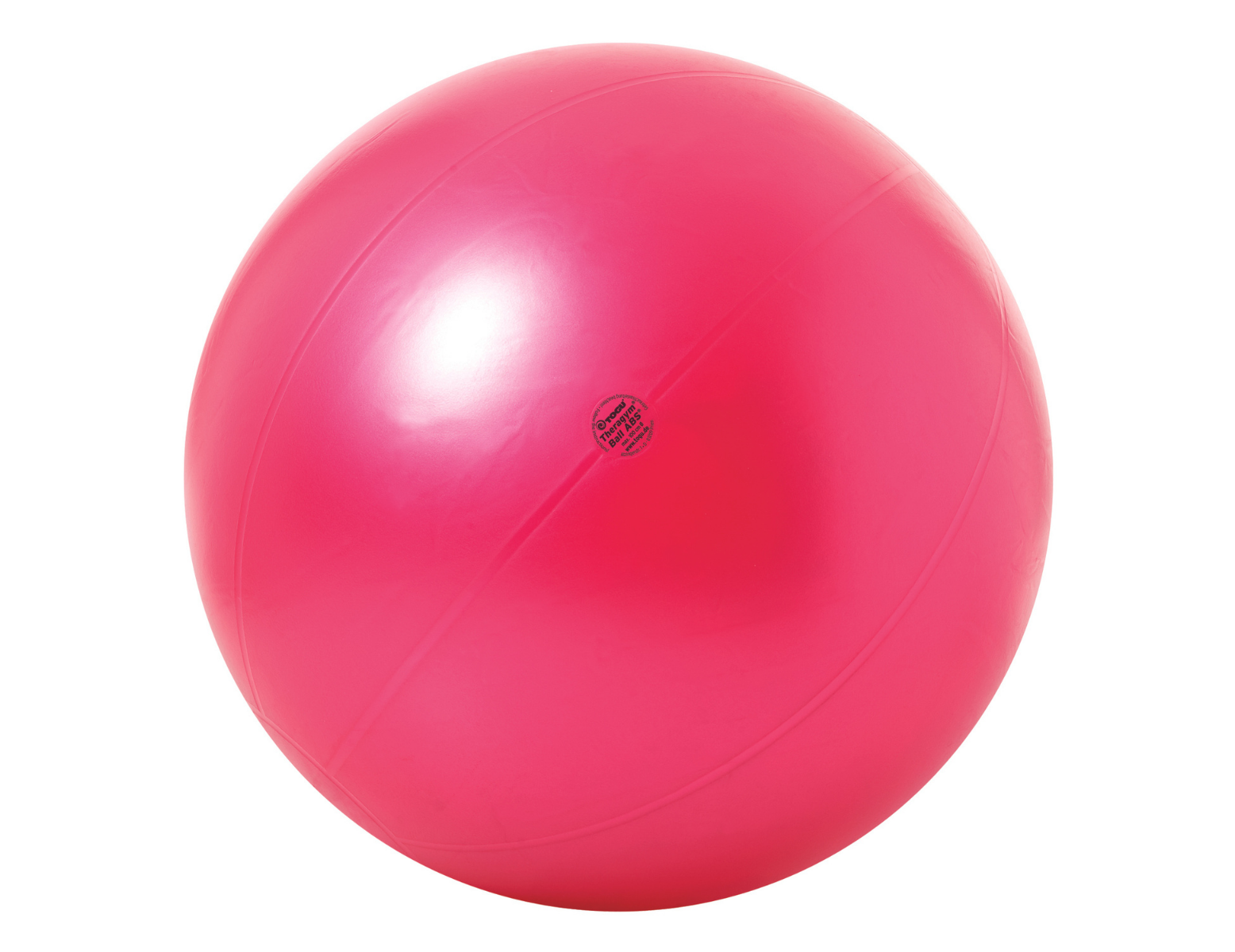 TOGU Pushball ABS, ballon exercices/Bobath - 100 cm - rouge