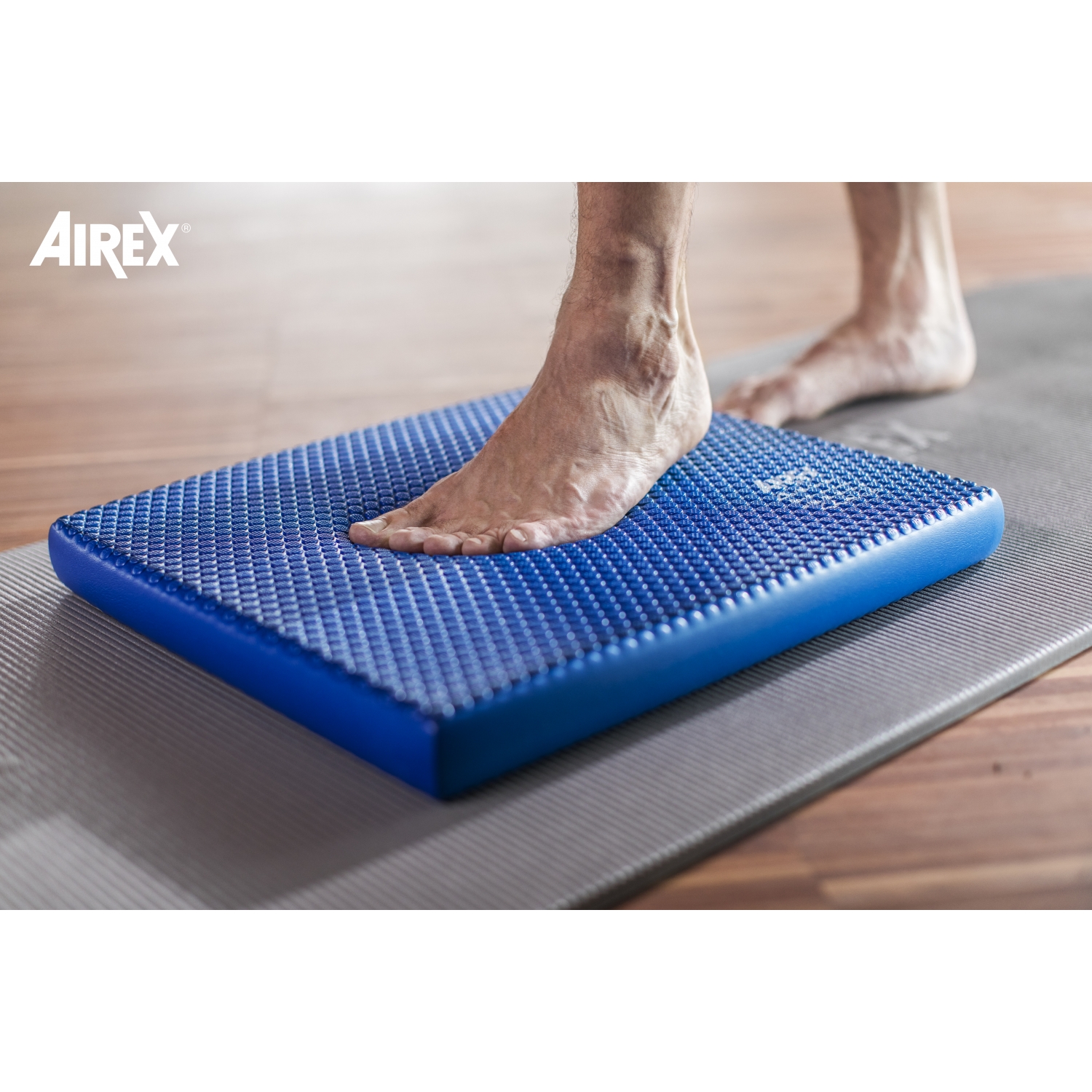 Airex Balance Pad Solid - 46 x 41 x 5 cm - bleu royal