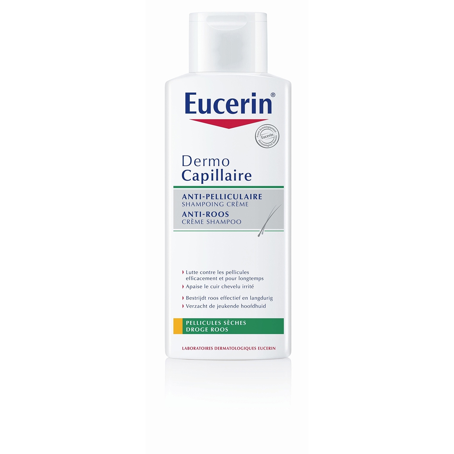 Eucerin shampoing anti-pélliculaire - crème - 250 ml