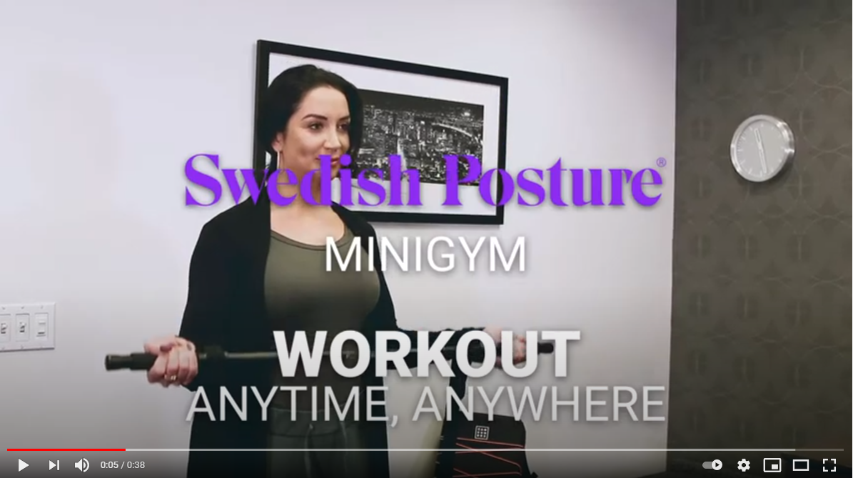 Swedish Posture mini gym weerstandsbanden